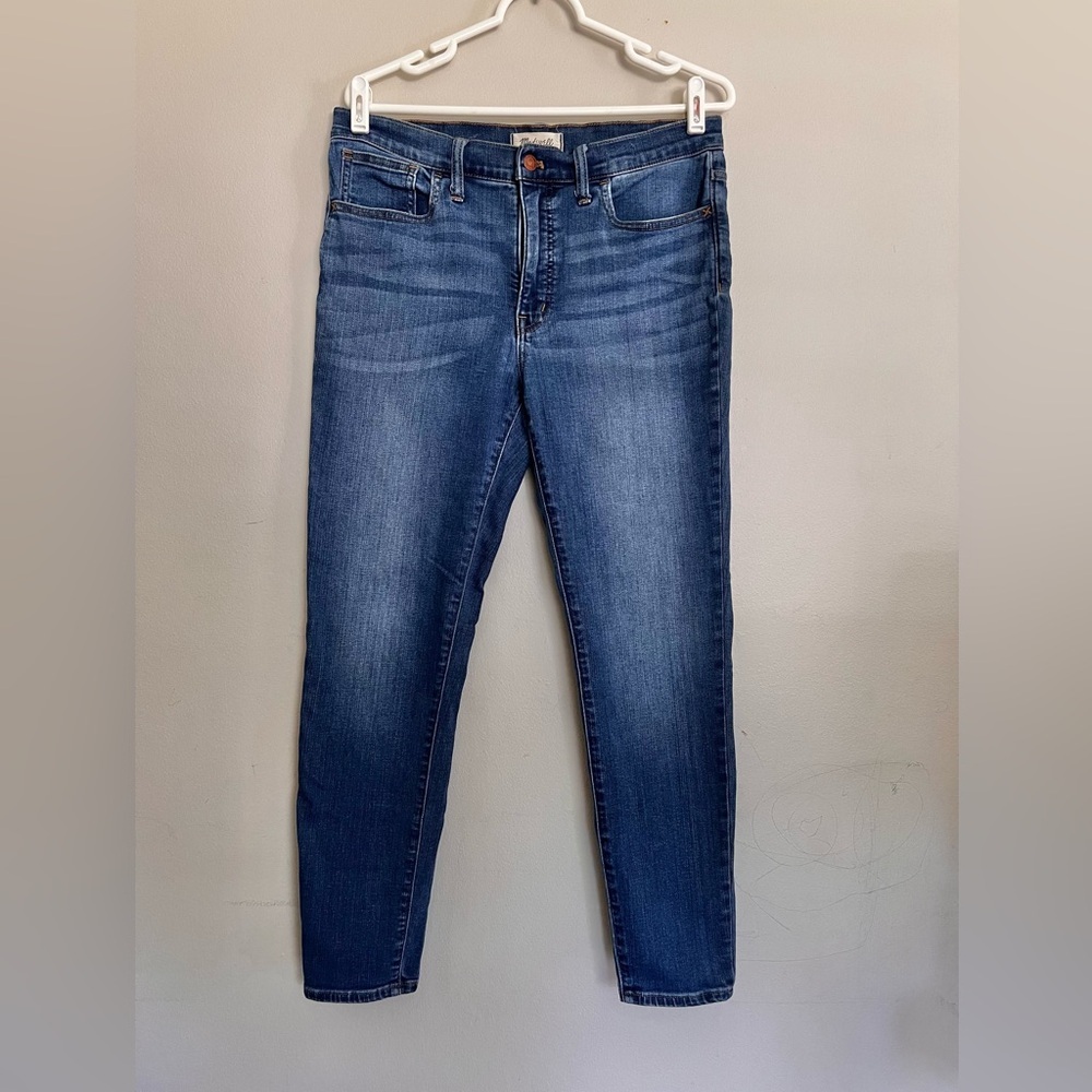 Madewell 9”Mid Rise Skinny Jeans Size 30. - Picture 3 of 7
